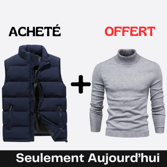 Gilet + Pull Gratuit (DESTOCKAGE)